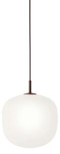Lampa Wisząca Muuto, czerwony, salon, szkło