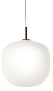 Lampa Wisząca Muuto, czerwony, salon, szkło