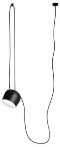 Lampa Wisząca FLOS, AIM, ściemnialny, czarny, salon, metal, design