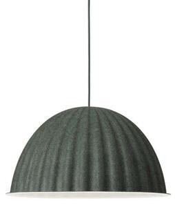 Lampa Wisząca Muuto, ściemnialny, zielony, salon, tkanina | tekstylia