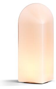 Lampa Stołowa HAY, Parade, ściemnialny, pudrowy róż, salon, szkło, design
