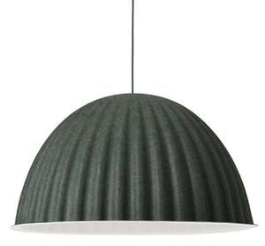 Lampa Wisząca Muuto, ściemnialny, zielony, salon, szkło