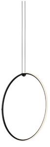 Lampa Wisząca FLOS, czarny, salon, aluminium
