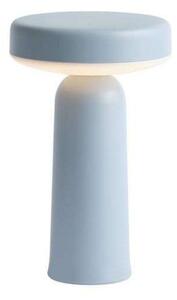 Lampa Stołowa Muuto, ściemnialny, niebieski, salon, tworzywo sztuczne