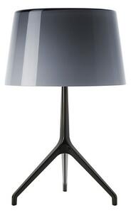 Lumiere XXS Lampa Stołowa Czarna Chrom/Szary - Foscarini