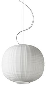 Lampa Wisząca Foscarini, biały, salon, szkło