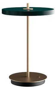 Lampa Stołowa UMAGE, Asteria Move, ściemnialny, złoty | mosiężny, salon, metal, design