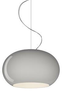 Lampa Wisząca Foscarini, szary, salon, szkło