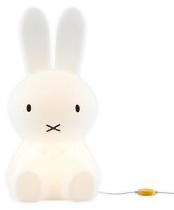 Lampa Stołowa Mr Maria, Miffy, ściemnialny, biały, pokój dziecięcy, tworzywo sztuczne
