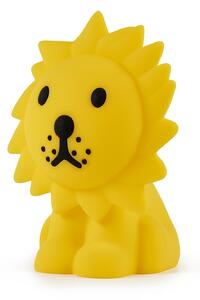 Lampa Stołowa Mr Maria, Lion, ściemnialny, żółty, pokój dziecięcy, tworzywo sztuczne