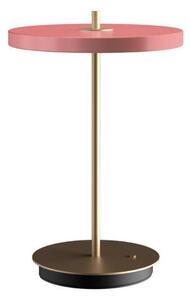Lampa Stołowa UMAGE, ściemnialny, pudrowy róż, salon, metal