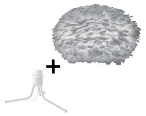 Lampa Stołowa UMAGE, szary, sypialnia, inny materiał