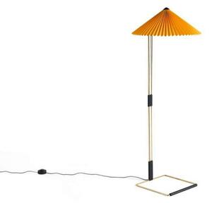 Lampa Podłogowa HAY, ściemnialny, żółty, salon, metal