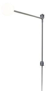 Mini Potence Pivotante lampa ścienna szara, 2700K