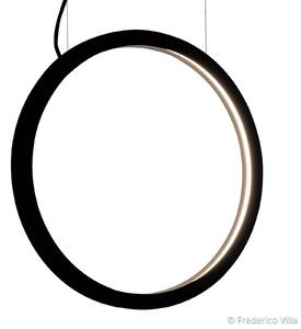 Zewnętrzna Lampa Artemide, O, czarny, metal, design