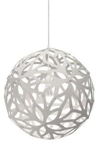 Lampa Wisząca david trubridge, biały, salon, bambus