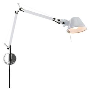 Lampa Ścienna Artemide, biały, gabinet | pracownia, aluminium