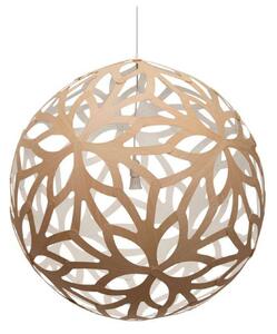 Lampa Wisząca david trubridge, biały, salon, bambus