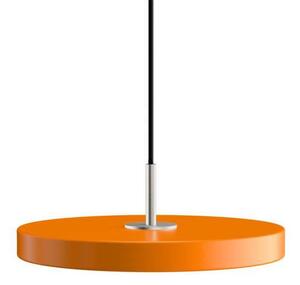 Asteria Lampa Wisząca Mini Pomarańczowy/Steel Top