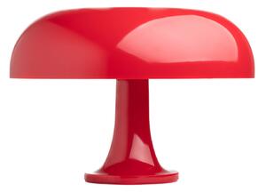 Lampa Stołowa Artemide, Nessino, czerwony, salon, tworzywo sztuczne, design