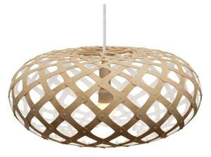 Lampa Wisząca david trubridge, biały, salon, bambus