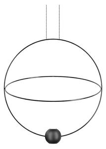 Lampa Wisząca Lodes, ściemnialny, czarny, salon, metal