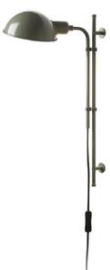 Lampa Ścienna MARSET, Funiculí A, szary, salon, metal, design