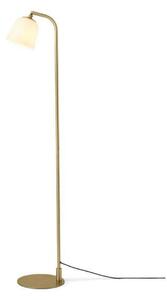 Lampa Podłogowa Halo Design, złoty | mosiężny, salon, metal