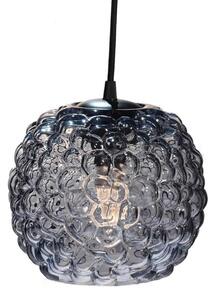 Lampa Wisząca Halo Design, szary, jadalnia, szkło