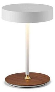 Lampa Stołowa Halo Design, ściemnialny, biały, salon, metal