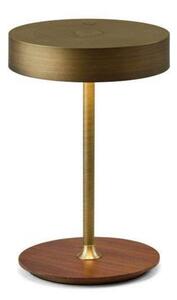 Lampa Stołowa Halo Design, ściemnialny, złoty | mosiężny, salon, metal