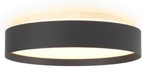Lampa Sufitowa Halo Design, ściemnialny, czarny, sypialnia, tworzywo sztuczne