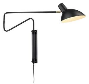 Lampa Ścienna Halo Design, czarny, metal