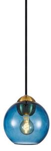 Lampa Wisząca Halo Design, niebieski, jadalnia, metal