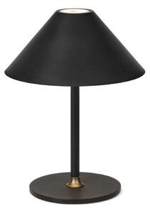 Zewnętrzna Lampa Halo Design, ściemnialny, czarny, balkon, metal