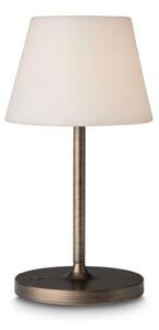 Lampa Stołowa Halo Design, ściemnialny, złoty | mosiężny, salon, aluminium