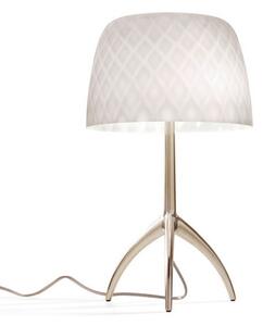 Lampa Stołowa Foscarini, Lumiere, biały, salon, szkło, design