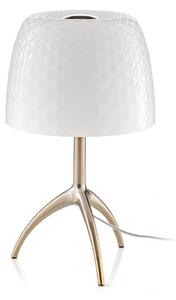 Lampa Stołowa Foscarini, Lumiere, biały, salon, szkło, design