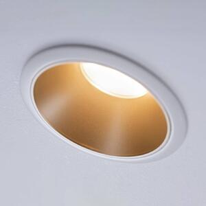Paulmann Cole spotlight LED, złoto-biały Cole, możliwość ściemniania, mosiężny / złoty, przedpokój, aluminium, nowoczesny