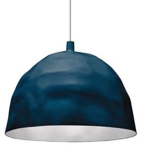 Lampa Wisząca Foscarini, Bump, ściemnialny, niebieski, salon, tworzywo sztuczne, design