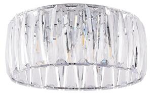 Lampa Sufitowa Lindby, Sofia, ściemnialny, transparentny, salon, tworzywo sztuczne, nowoczesny