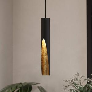 EGLO Lampa wisząca Barbotto, czarny, salon / jadalnia, metal, nowoczesny