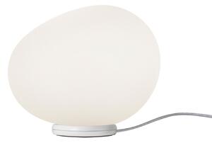 Lampa Stołowa Foscarini, Gregg piccola, ściemnialny, biały, salon, szkło, design