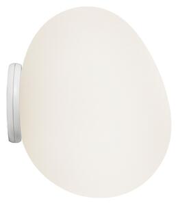 Lampa Ścienna Foscarini, Gregg piccola, ściemnialny, biały, łazienka, szkło, design