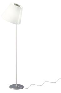 Lampa Podłogowa Artemide, Melampo, szary, salon, tkanina | tekstylia, design