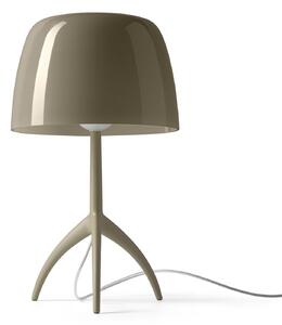 Lampa Stołowa Foscarini, Lumiere nuances grande, ściemnialny, zielony, salon, szkło, design