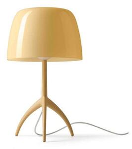 Lampa Stołowa Foscarini, ściemnialny, żółty, salon, aluminium