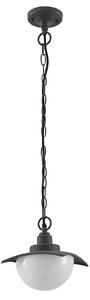 Zewnętrzna Lampa Lindby, Elinda, ściemnialny, czarny, metal, dworkowy | rustykalny