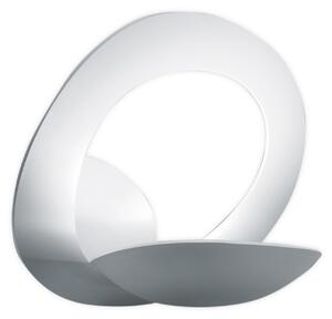 Lampa Ścienna Artemide, Pirce, ściemnialny, biały, przedpokój, metal, design