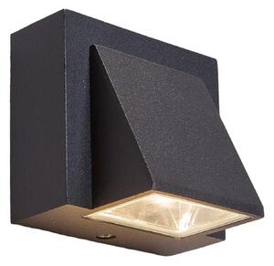 Zewnętrzna Lampa Lucande, MARIK, czarny, balkon, metal, nowoczesny